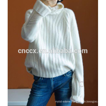 PK18ST032 new design woman cashmere pullover sweater